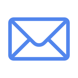 blue envelope icon